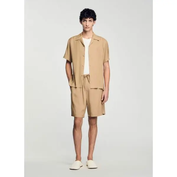Chemise à col requin - Sandro