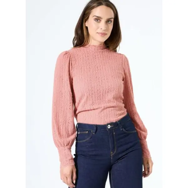 Women t-shirt pink - Garcia