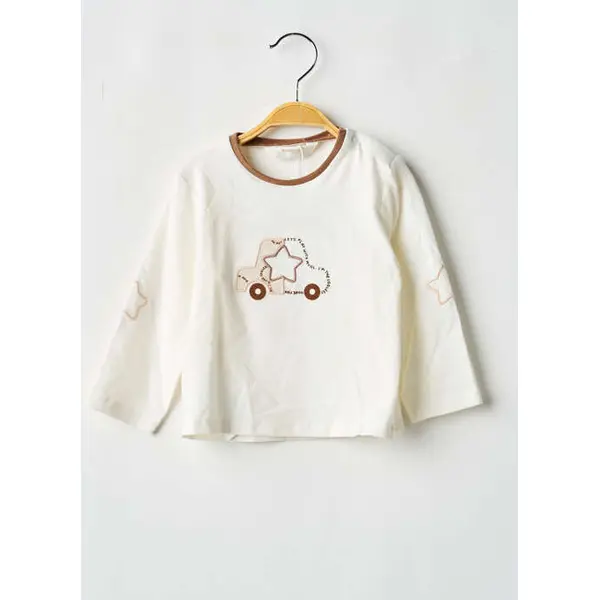 T-shirt Mayoral Marron Manches Longues