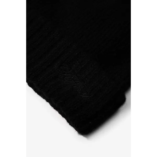 Bonnet gris en maille côtelée Tiffosi homme – Style et chaleur pour hiver 2025