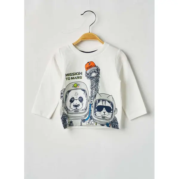 T-shirt Boboli Blanc Manches Longues