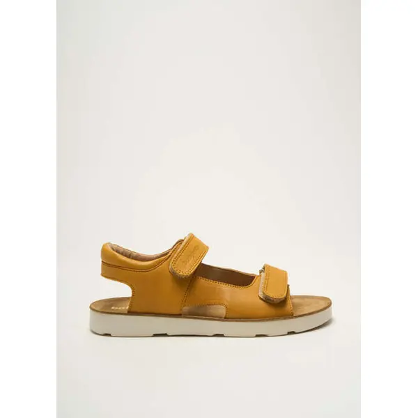 Sandales/nu Pieds Babybotte Jaune Bout Ouvert