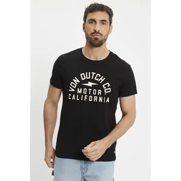 T-shirt Aki noir stretch