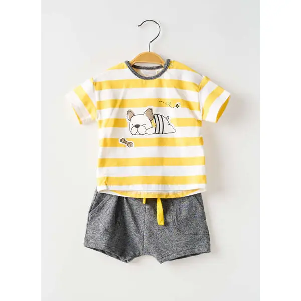 Ensemble Short Mayoral Jaune