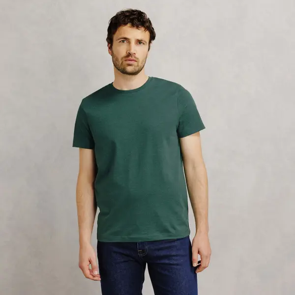Tee shirt col rond coton majoritaire