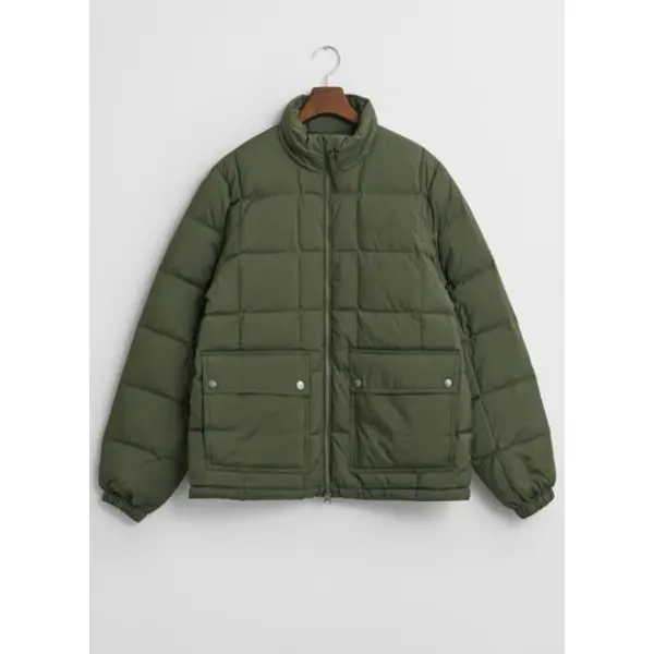 Doudoune mi-longue en duvet - Gant Outlet