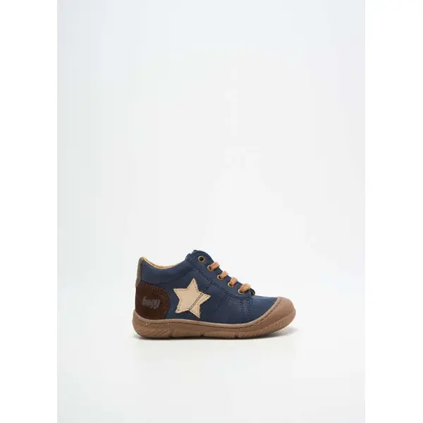 Bottillons Bopy Bleu Bout Rond