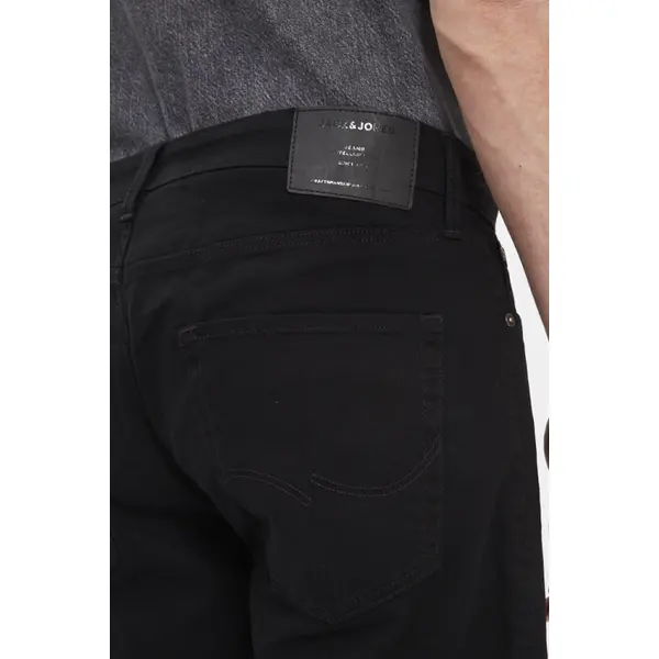 Short en jean original noir
