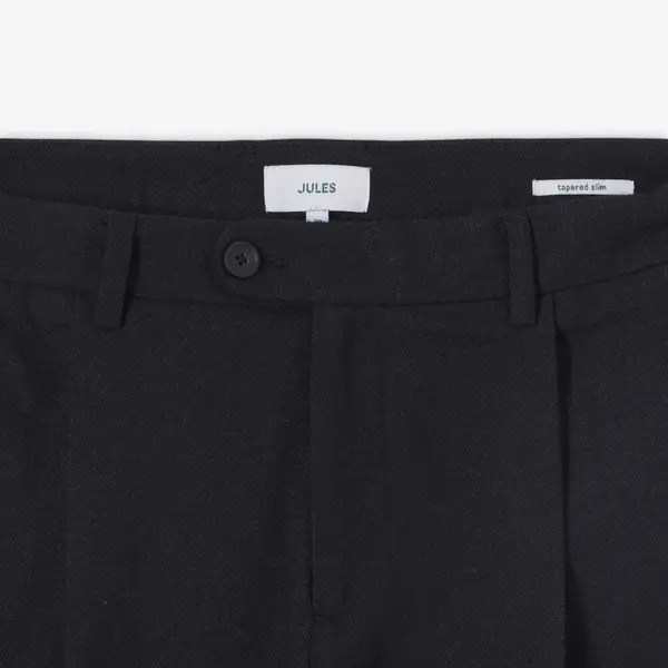 Pantalon chino tapered flanelle