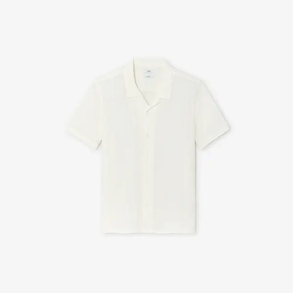 Chemisette en coton jacquard