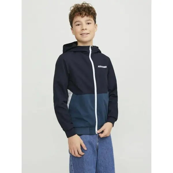 VESTE GARCON COUPE VENT BLEU JACK & JONES