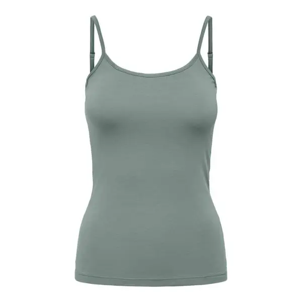 TOP FEMME BRETELLES VERT JDY