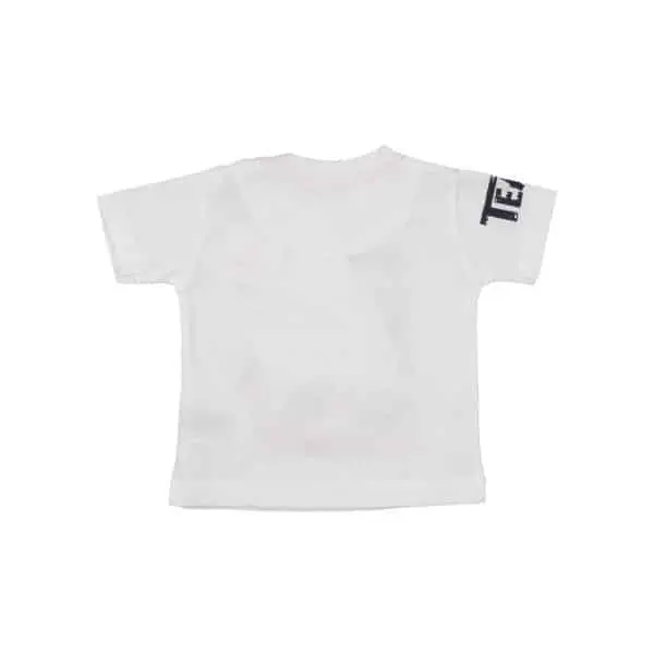 T-SHIRT BLANC IMPRIMÉ BÉBÉ GARÇON 12-24 MOIS BABYBOL