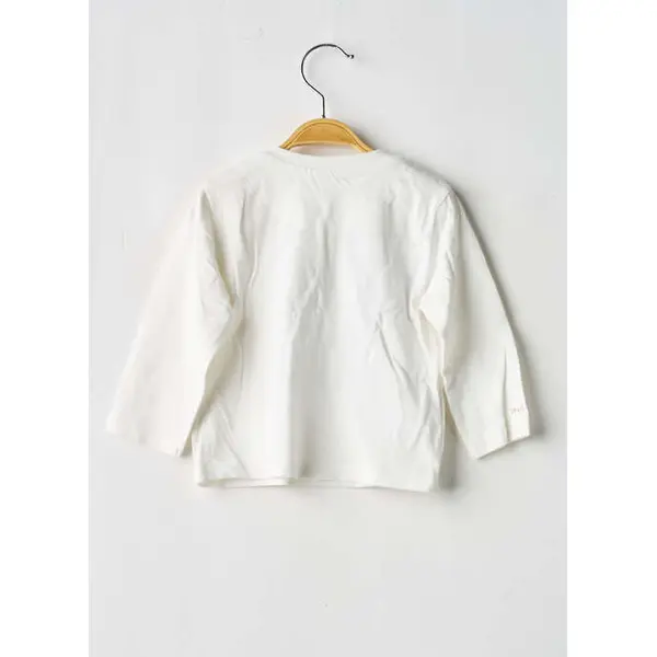 T-shirt Mayoral Blanc Manches Longues