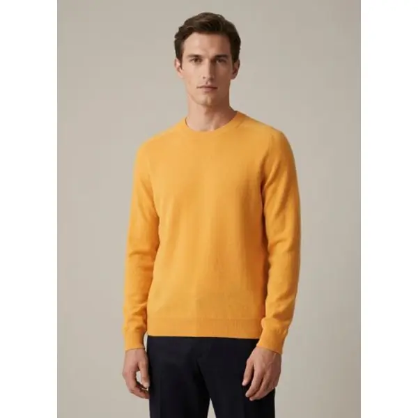 Pull col rond celestin - homme - marigold - Bompard