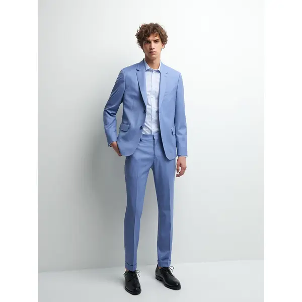 Veste coordonnable extraslim en laine