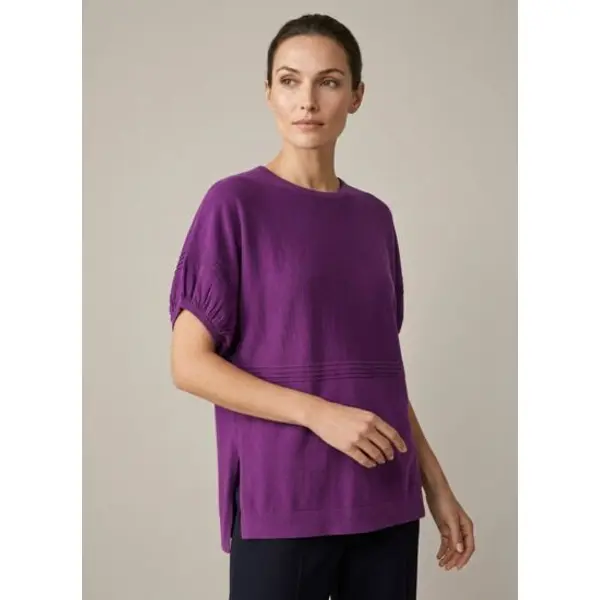 Blouse amples - femme - violet aramis - Bompard
