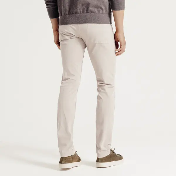 Pantalon 5 poches slim matière bi-stretch