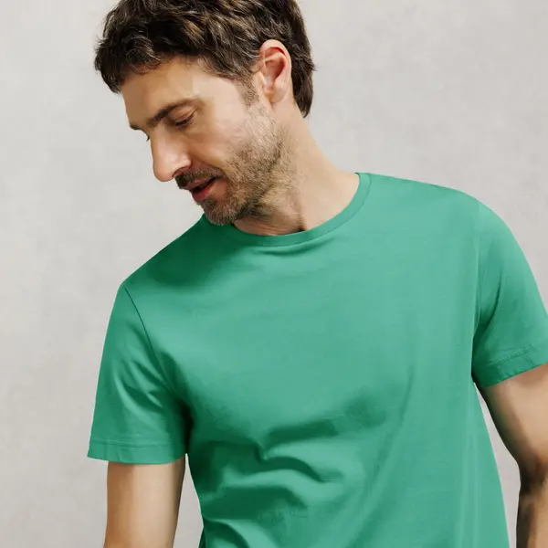 Tee shirt col rond coton majoritaire