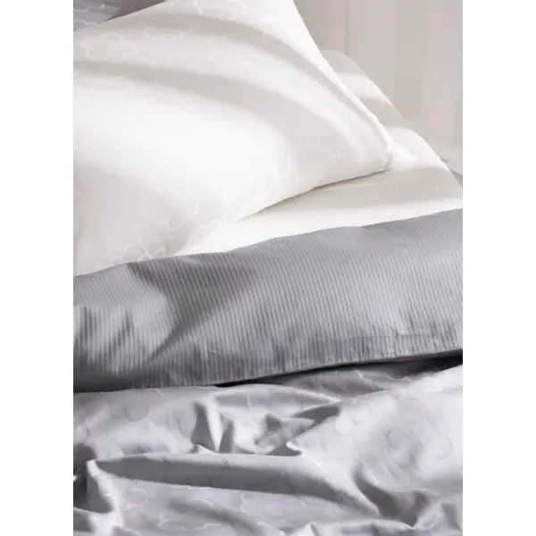 Kenzo - housse de couette en satin marron, k hanadot - Yves Delorme