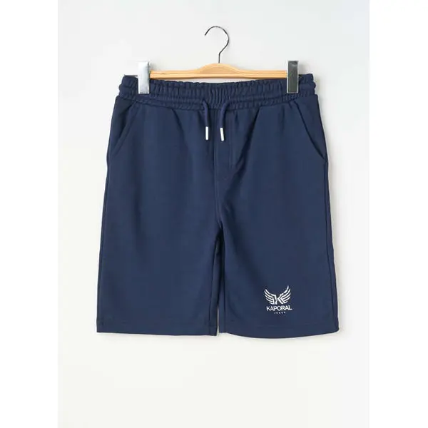 Bermuda Kaporal Bleu Taille Élastique