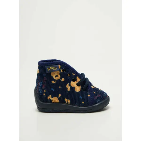 Chaussons/pantoufles Bellamy Bleu Bout Rond
