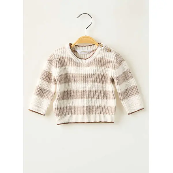 Pull Mayoral Beige Manches Longues