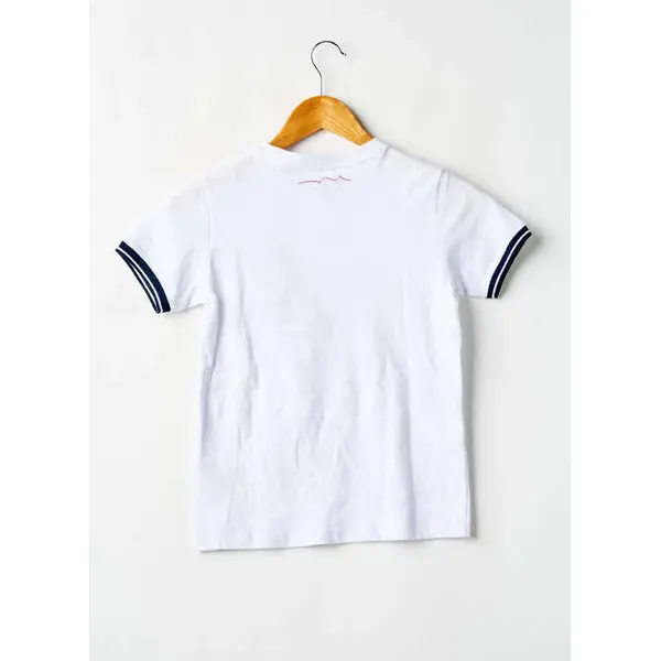 T-shirt Teddy Smith Blanc Manches Courtes