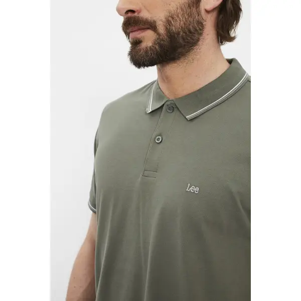 Polo regular fit kaki