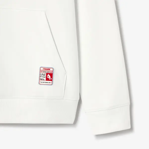 Sweat à capuche imprimé licence L'Équipe