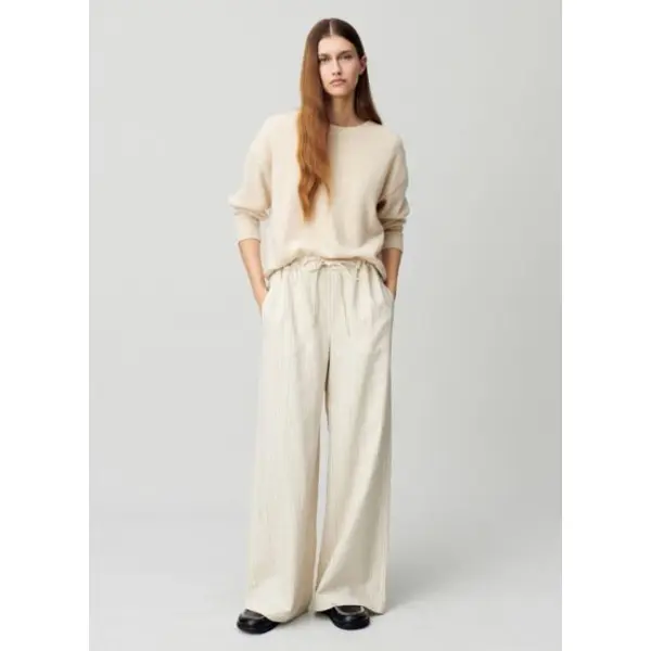 Pantalon large à rayures - Claudie pierlot