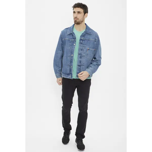 Veste Trucker type I délavé