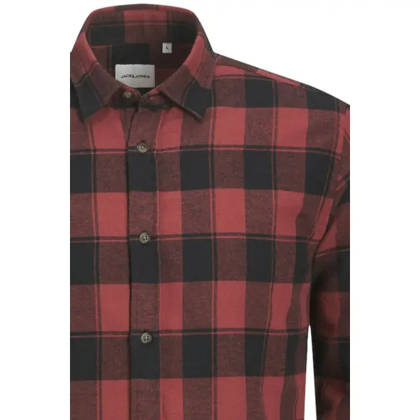 Chemise Buffalo à carreaux rouge et noir