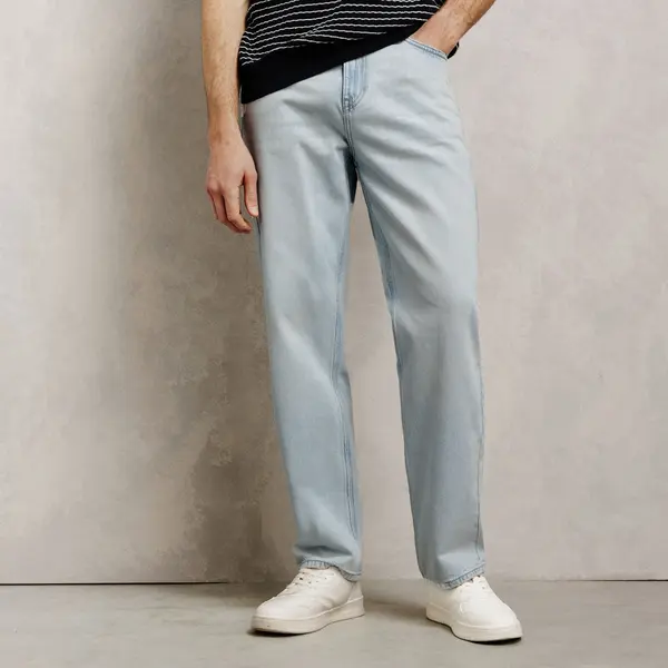 Jean loose 100% coton