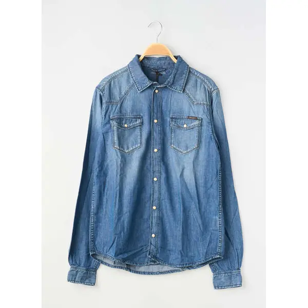 Chemise Manches Longues Teddy Smith Bleu