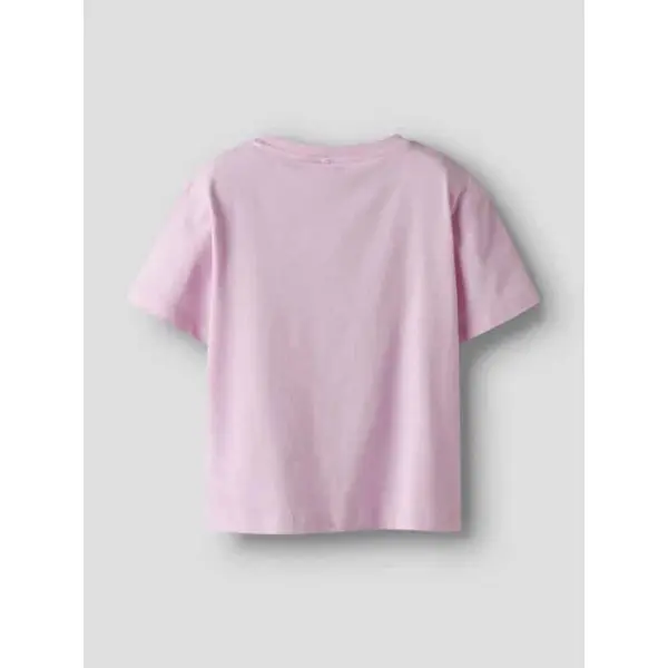 Tee-Shirt Fille Rose Imprimé Hippocampe Name It 9-12 Mois à 5 Ans