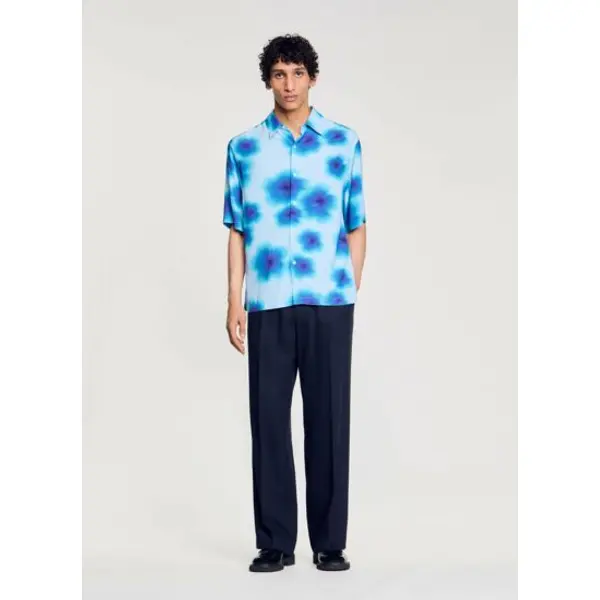 Chemise à imprimé fleuri - Sandro