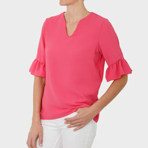 Blouse volantée