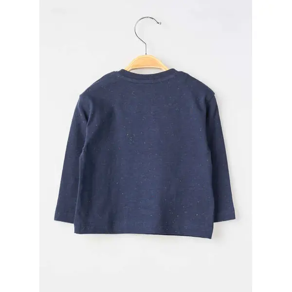 T-shirt Mayoral Bleu Manches Longues