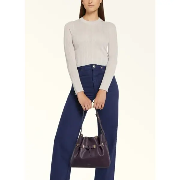 Aura m drawstring - vitello keria - Furla