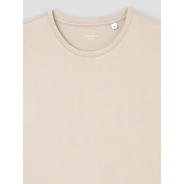 T-shirt col rond en coton Supima®