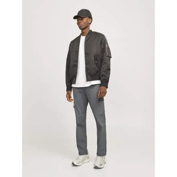 Pantalon cargo gris homme Jack & Jones - Coupe droite confortable du S au XL