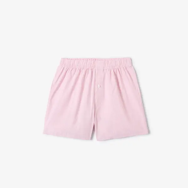 Caleçon rayé 100% coton