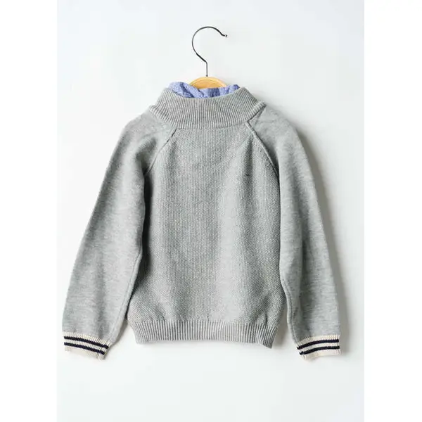 Pull Mayoral Gris Manches Longues