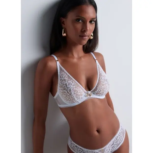 Soutien-gorge triangle avec armatures illusion fauve - aubade