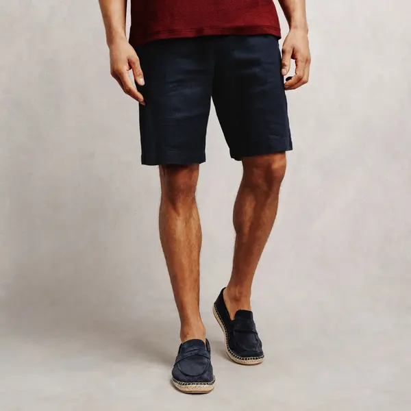 Bermuda chino 100% lin
