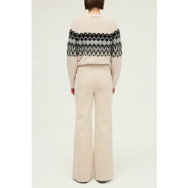 Pantalon flare en velours côtelé - CLORIA - Pablo Corbeil