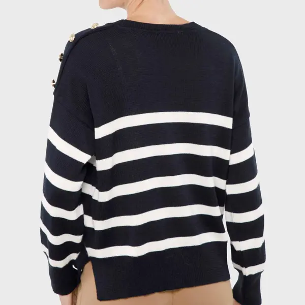 Pull marin mérinos