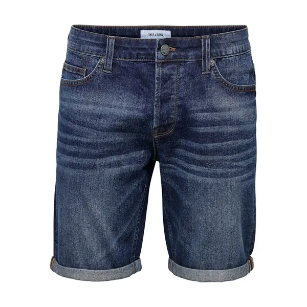 SHORT EN JEAN BLEU GRANDE TAILLE HOMME ONLY AND SONS TAILLE 54 ONSPLY
