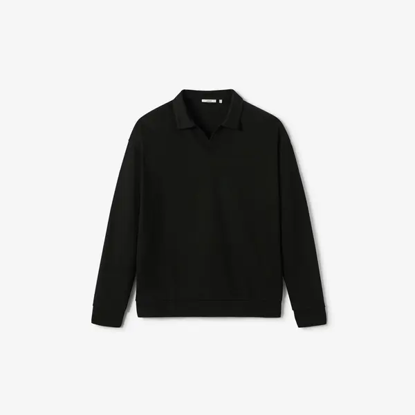 Polo manches longues col resort